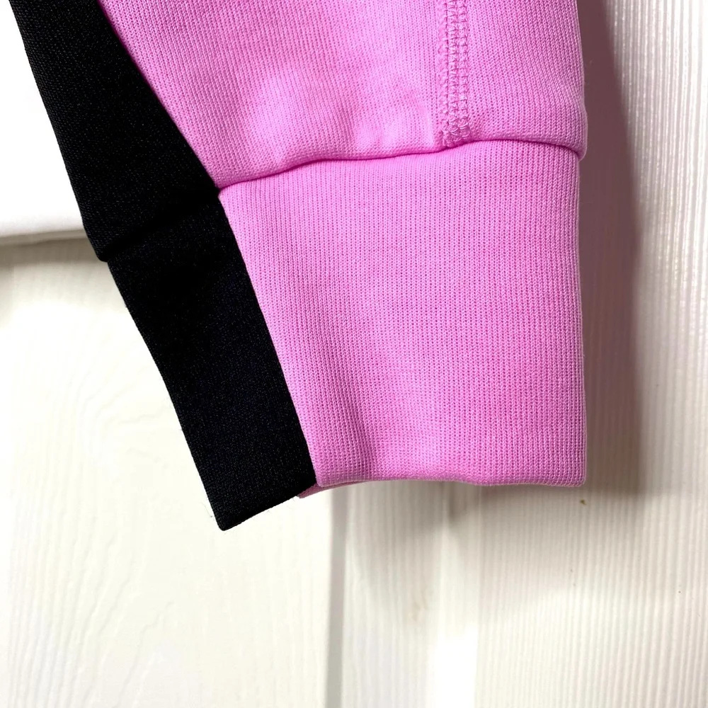 DKNY Sport Woman’s Colorblock Pullover Quarter Zip Sweatshirt - Picture 4 of 8